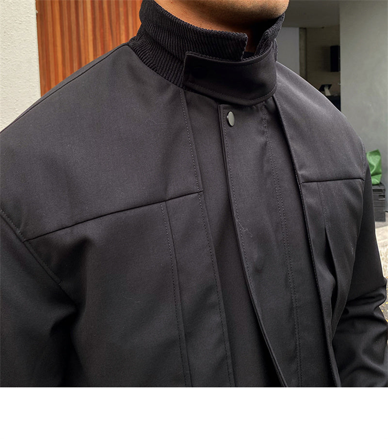 Thames Fitted Mid-Length Car Coat