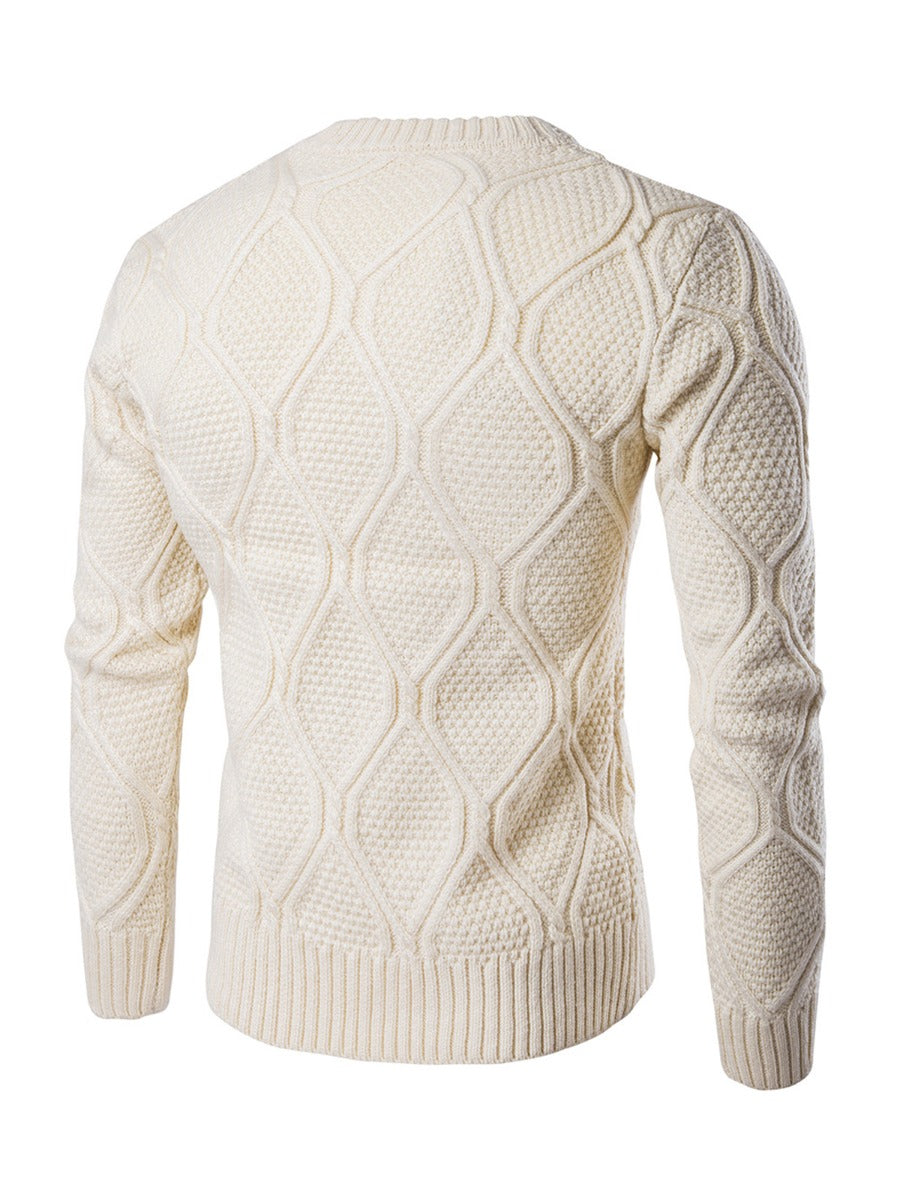 Link Knit Crewneck Sweater