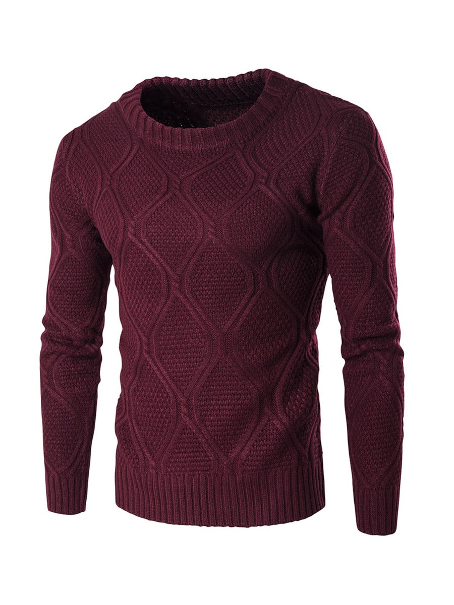 Link Knit Crewneck Sweater