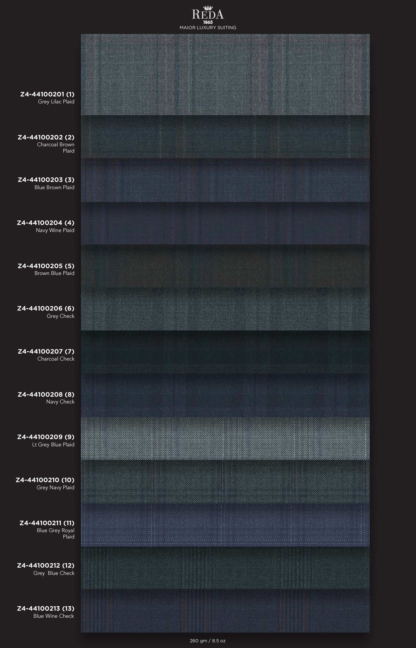 Reda 1865 Maior 150s Luxury Suiting