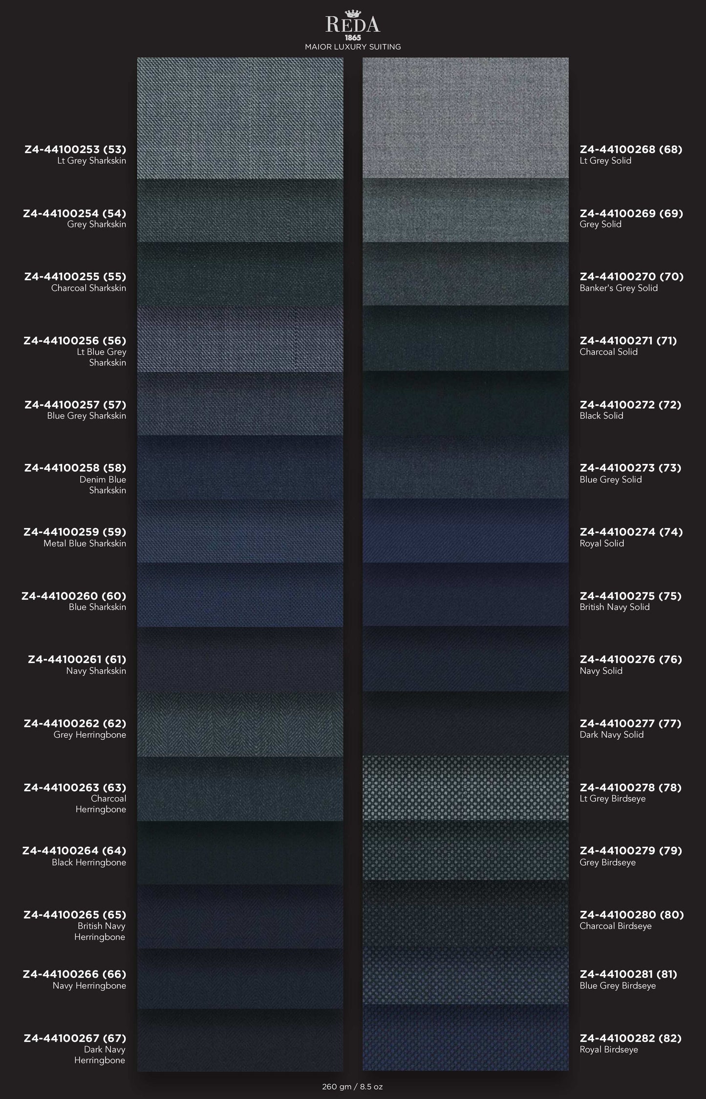 Reda 1865 Maior 150s Luxury Suiting