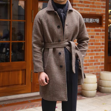 Barker Mid-Length Belted Coat