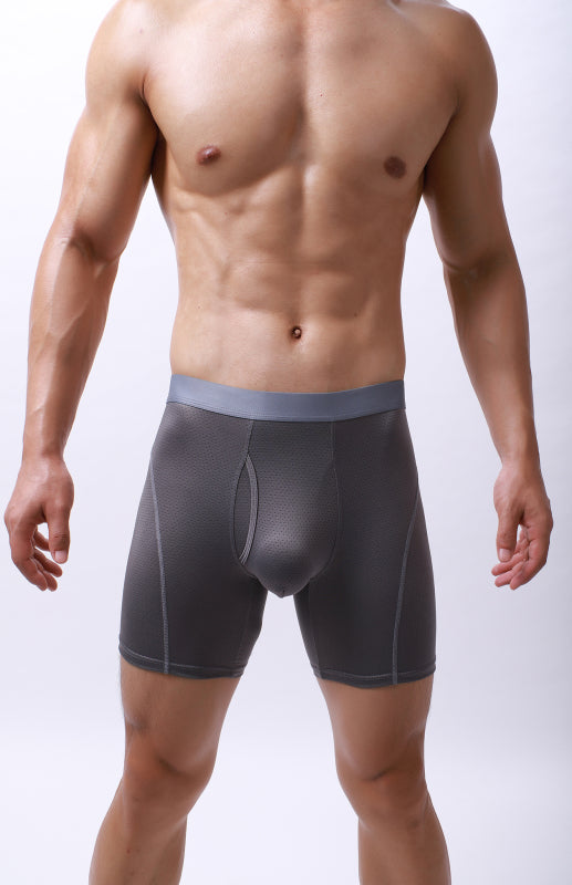 Men's High Elasticity Simple Style Knit Underwear Loungewear