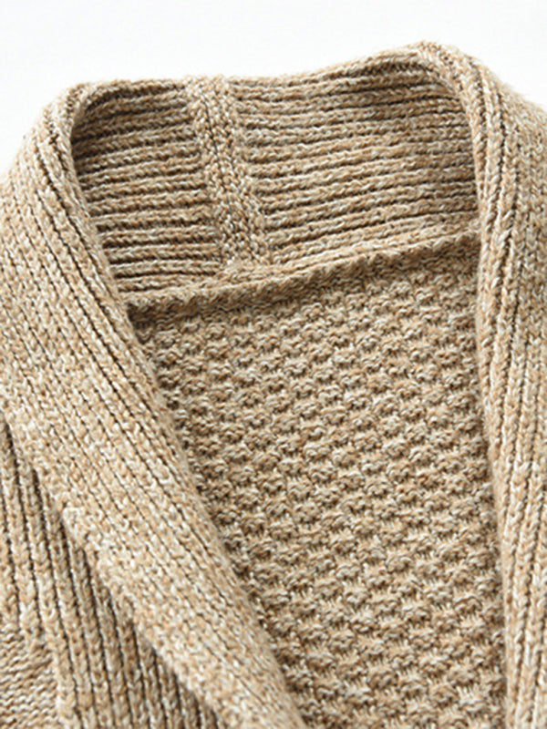 Nordic Cable Knit Cardigan