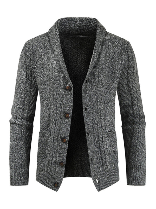 Nordic Cable Knit Cardigan
