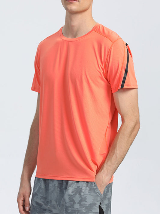 Men's loose, breathable and quick-drying training t-shirt