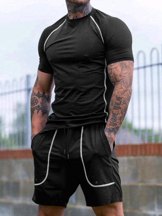 Men's running training set