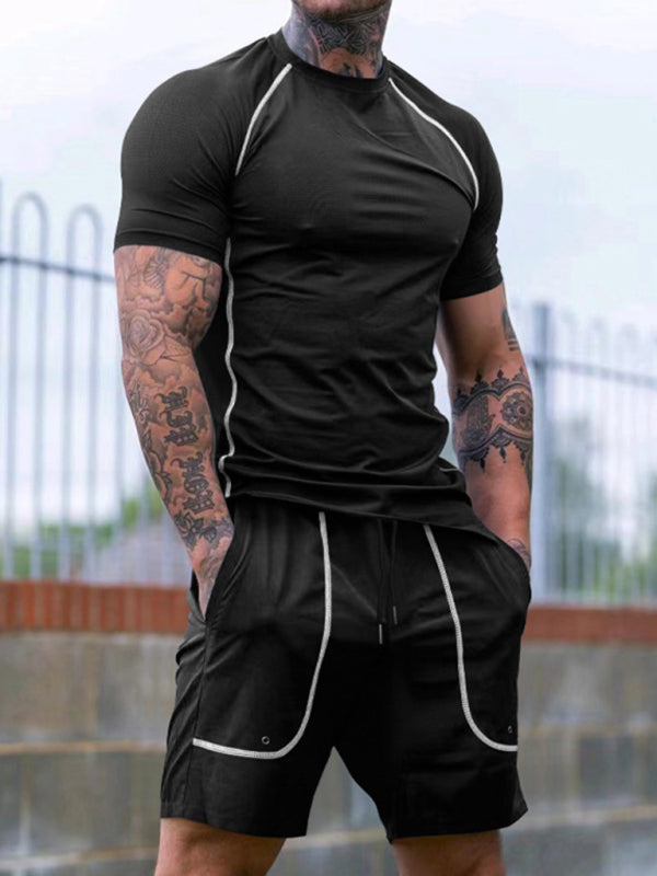 Men's running training set