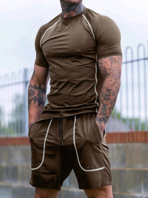 Men's running training set