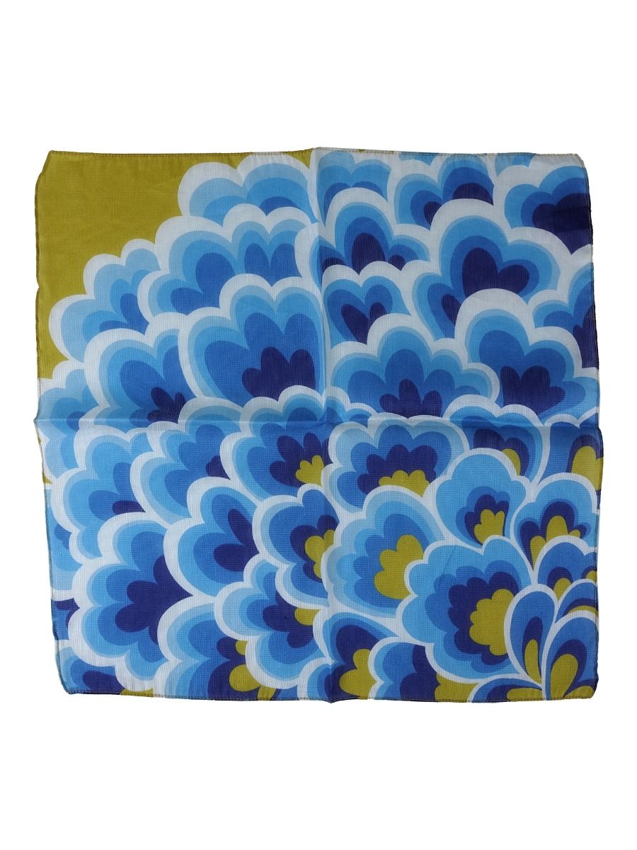 Cloud Linen/silk Pocket Square