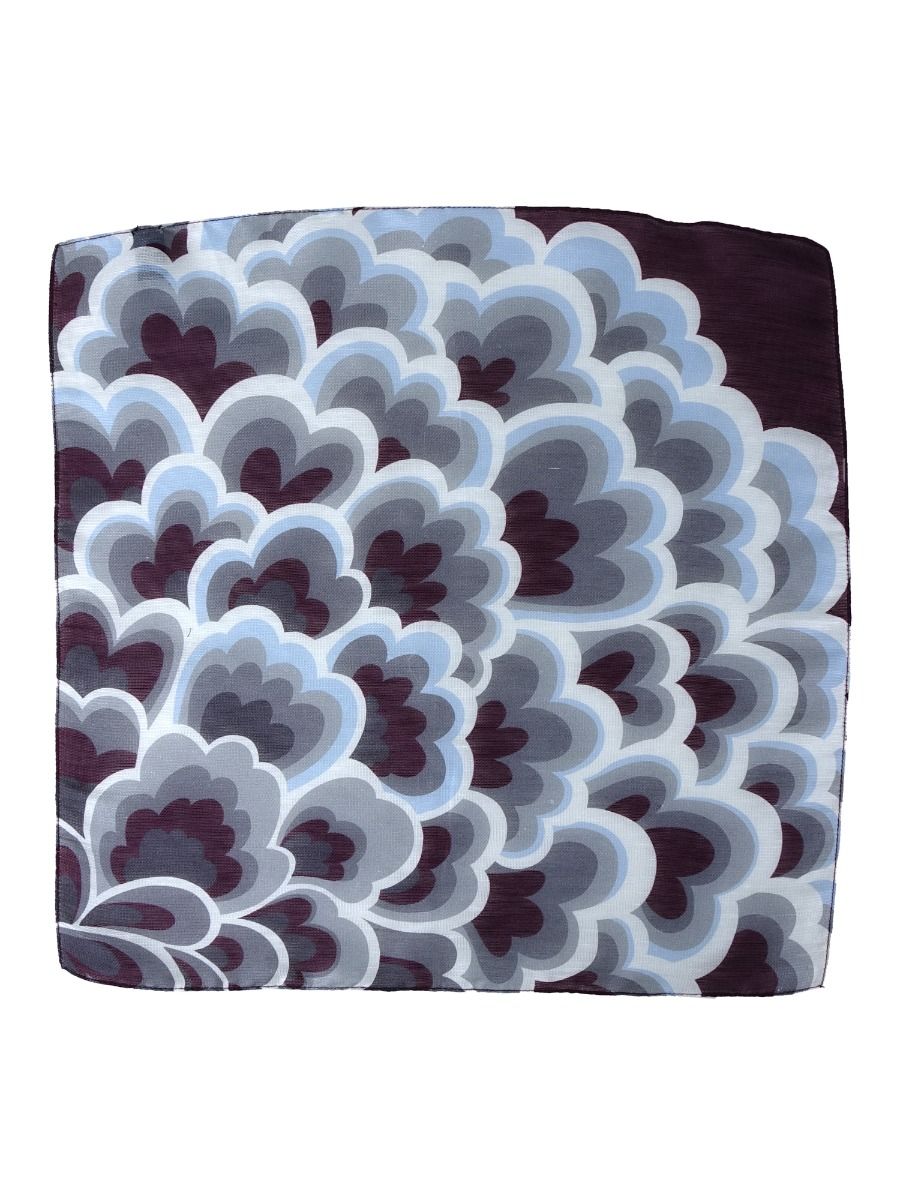 Cloud Linen/silk Pocket Square