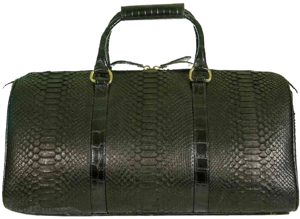 The Python Alligator Trim Aino Duffle Bag