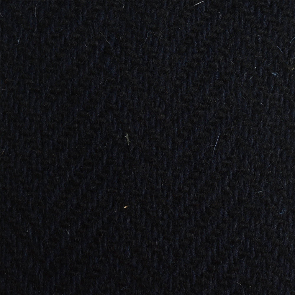 Navy Herringbone Donegal Tweed