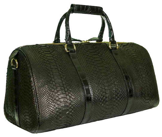 The Python Alligator Trim Aino Duffle Bag