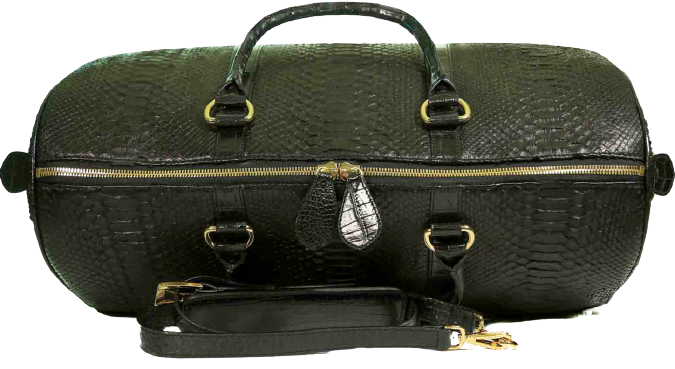 The Python Alligator Trim Aino Duffle Bag