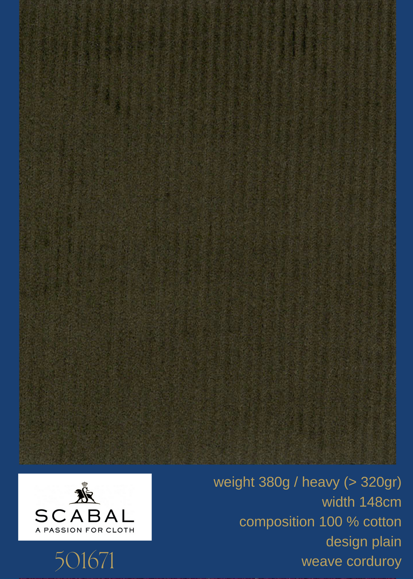 Corduroy by Scabal