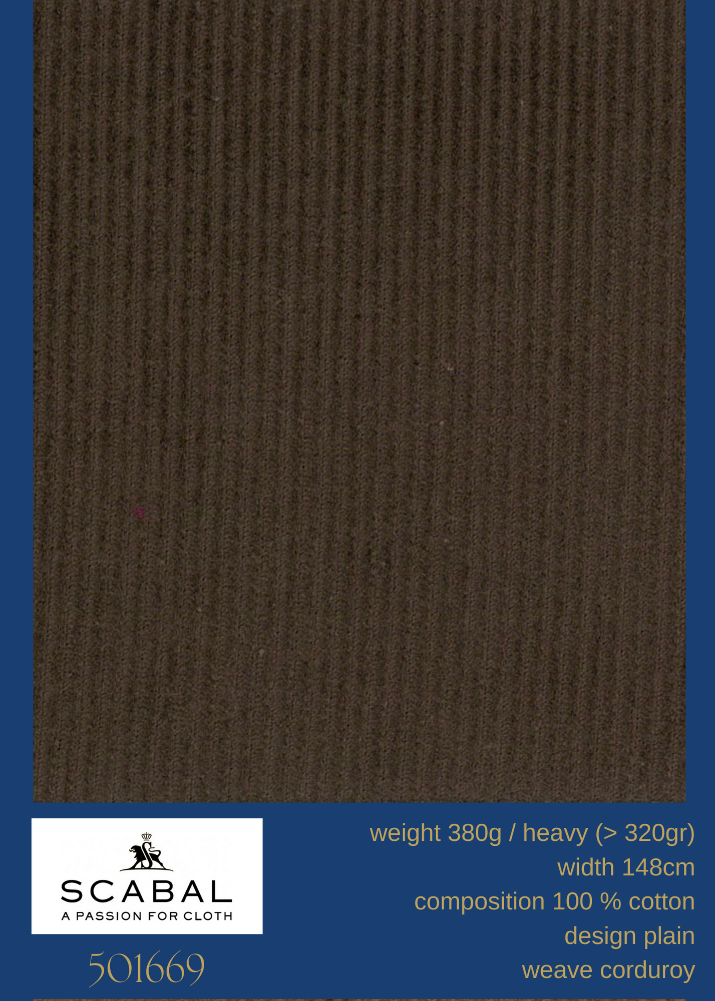 Corduroy by Scabal