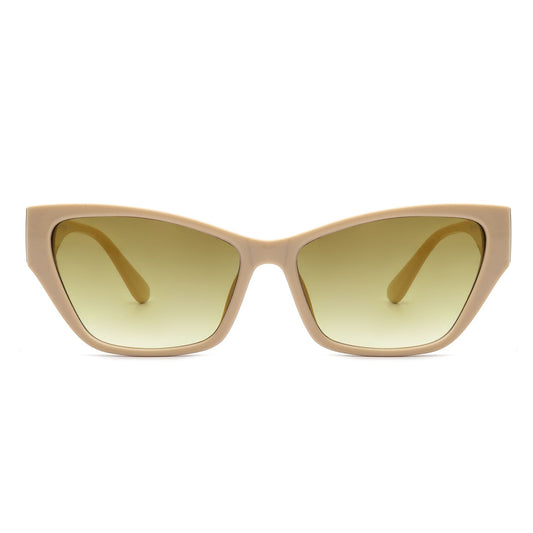 SQUARE RETRO CAT EYE VINTAGE SUNGLASSES