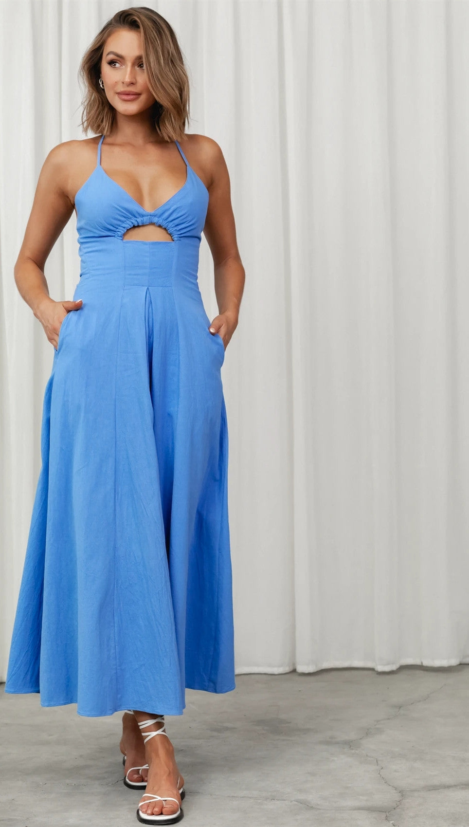 The Spring Split Fresh Sweet Dress
