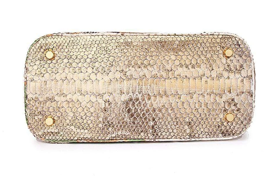 The Maddie Lee Python Handbag
