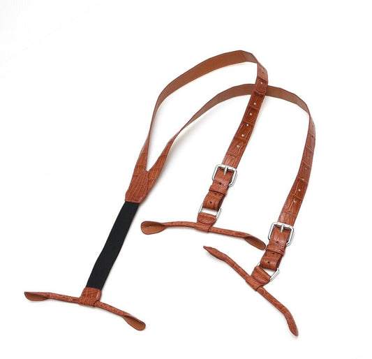 Genuine Alligator Leather Braces