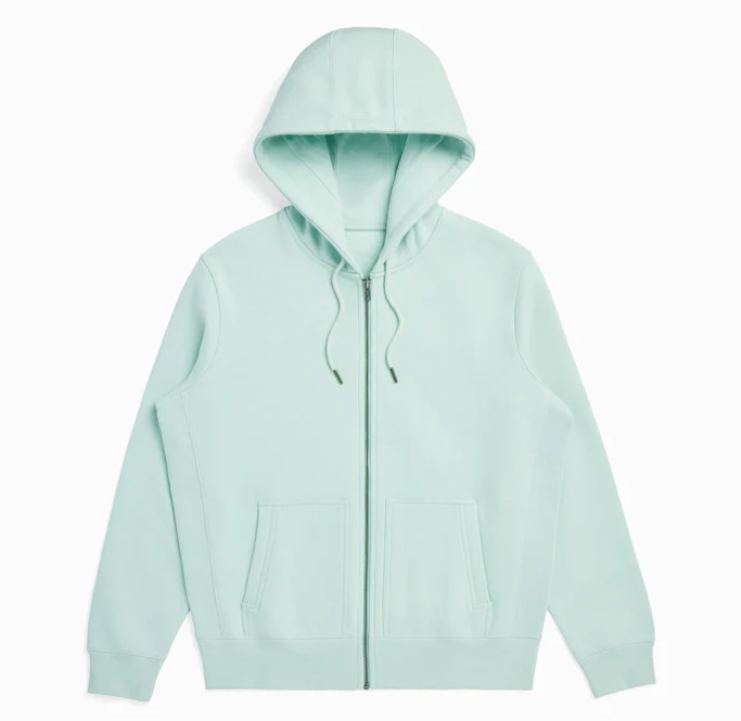 The Organic Cotton Zip-Up Sweatshirt