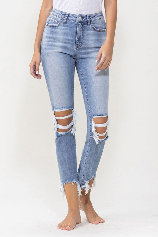 Super High Rise Kick Flare Jeans
