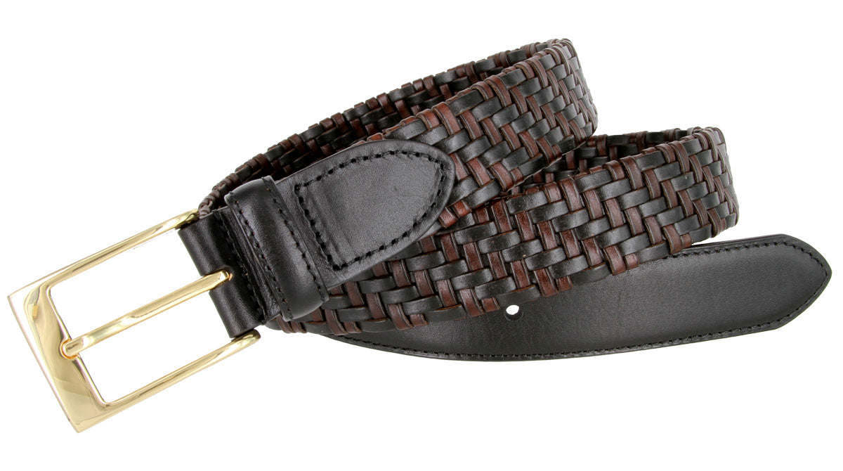 Braided Knitted Genuine Leather Casual Dress