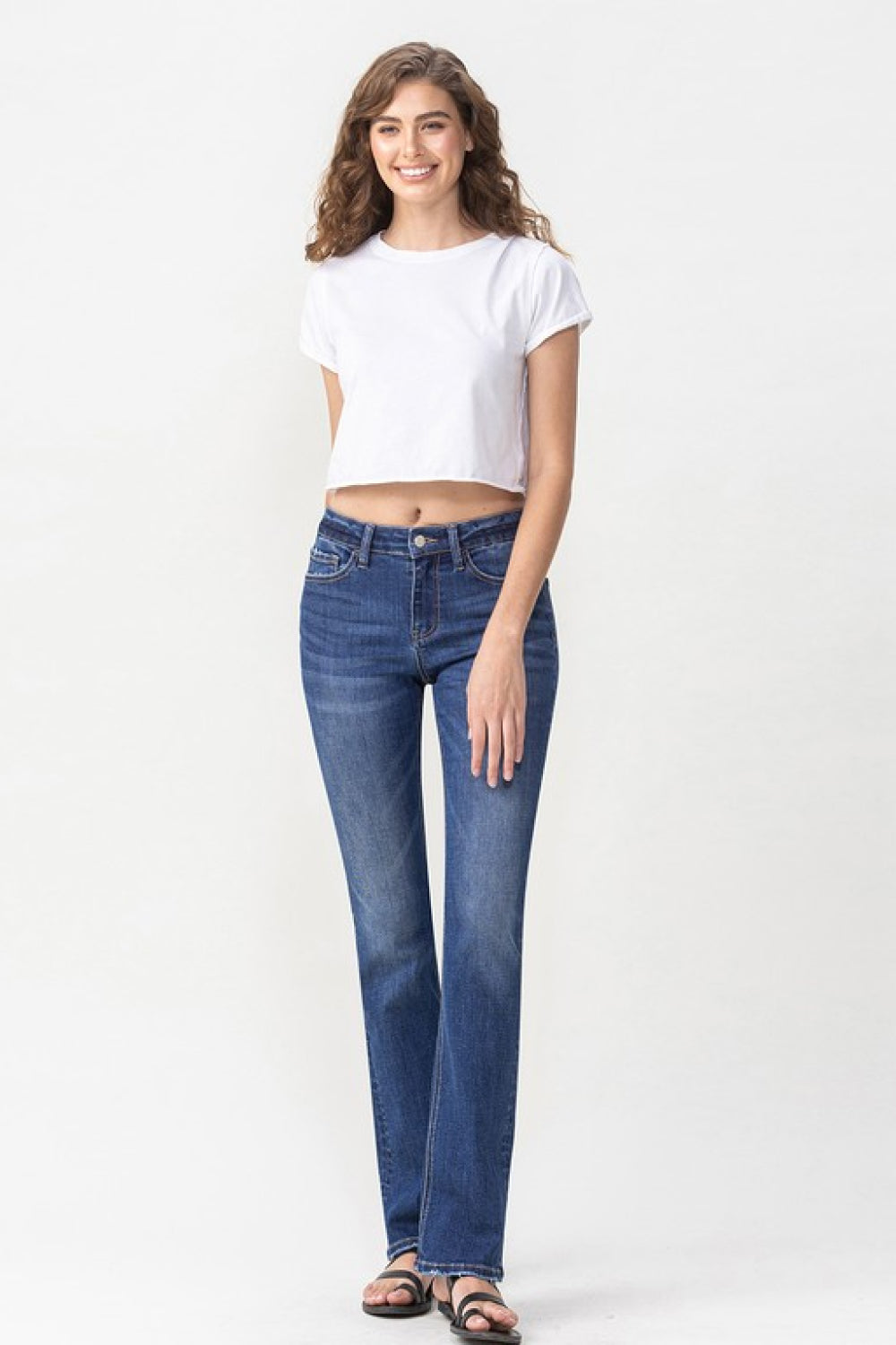 Midrise Bootcut Jeans