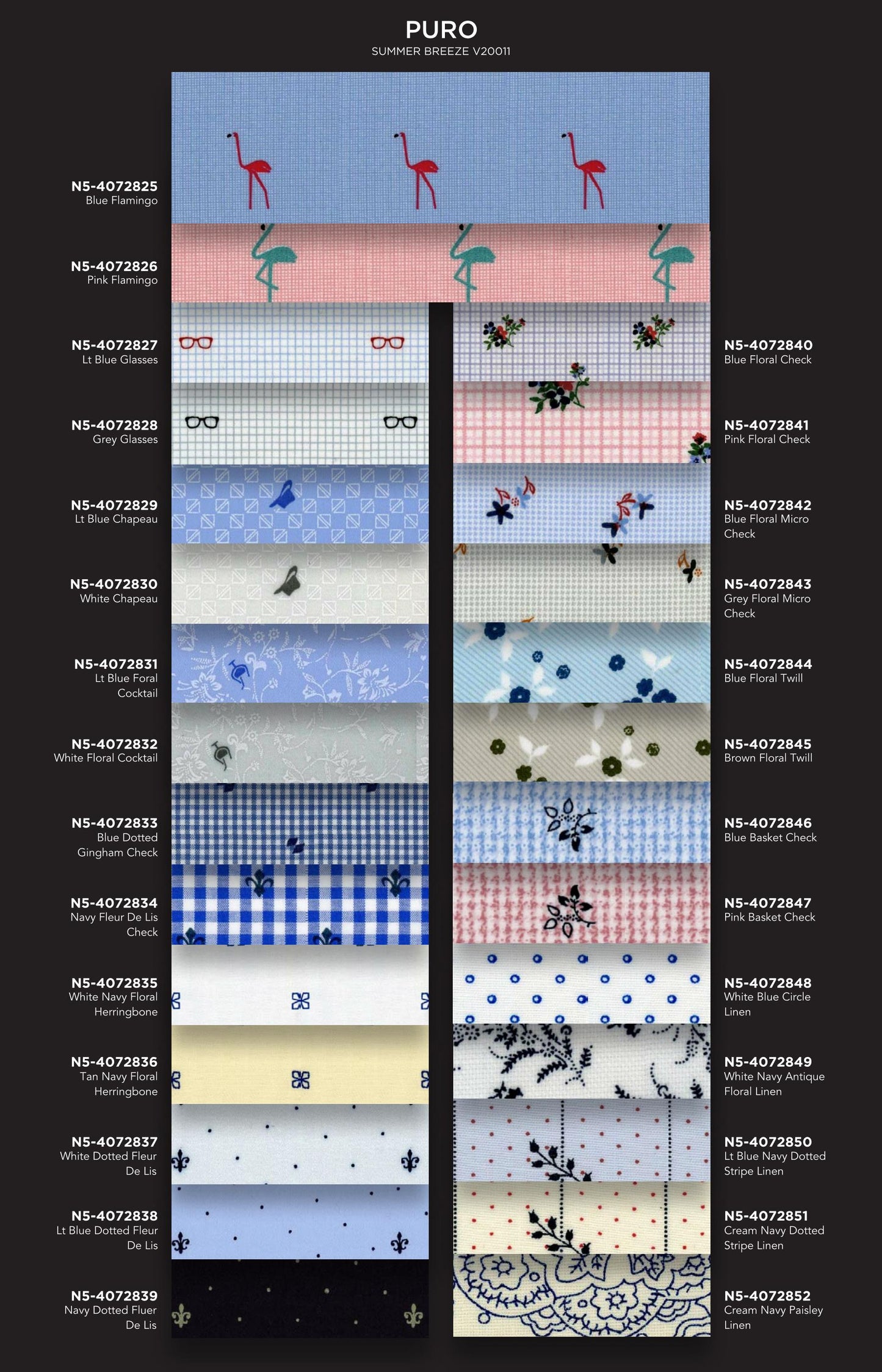 Puro Summer Breeze Shirting