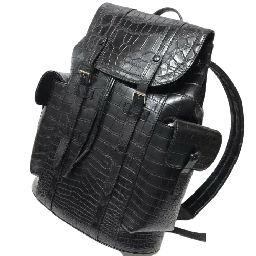 The SLE-1 Alligator Black Backpack