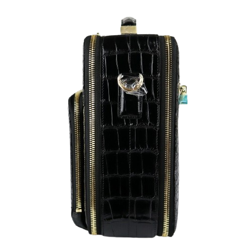 The SLK-1 Alligator Black Business Satchel