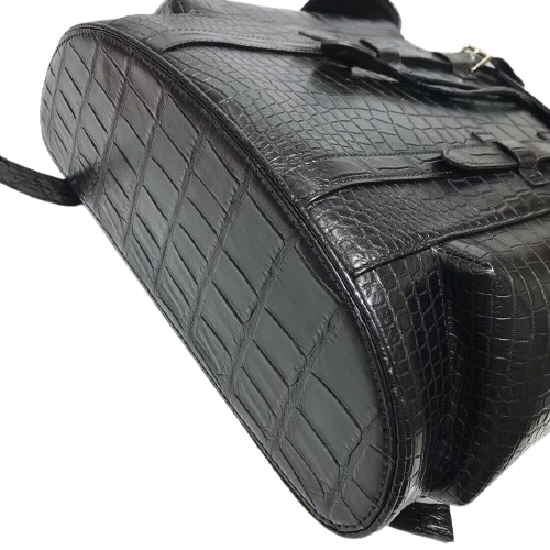 The SLE-1 Alligator Black Backpack