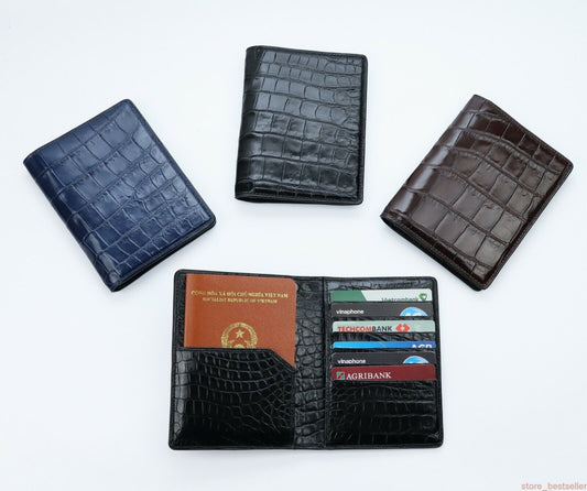 Alligator Passport & Card Holder